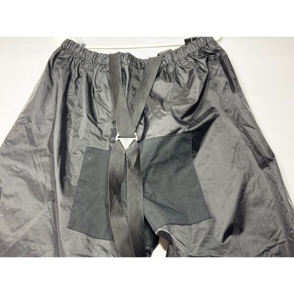 Tour Master Riding Apparel Men's Black Nylon Overall Riding Pants - Size 3XL - Picture 4 of 10